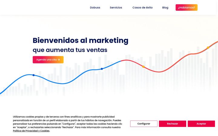 Screenshot of dobuss.es