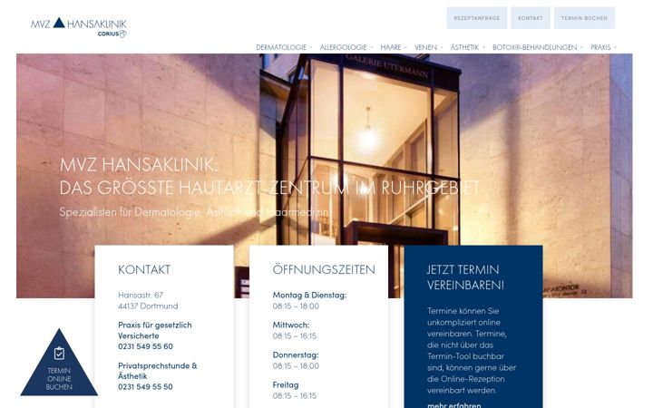 Screenshot of doc-derma.de