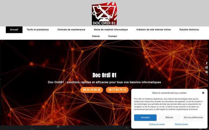 Screenshot of doc-ordi-81.fr