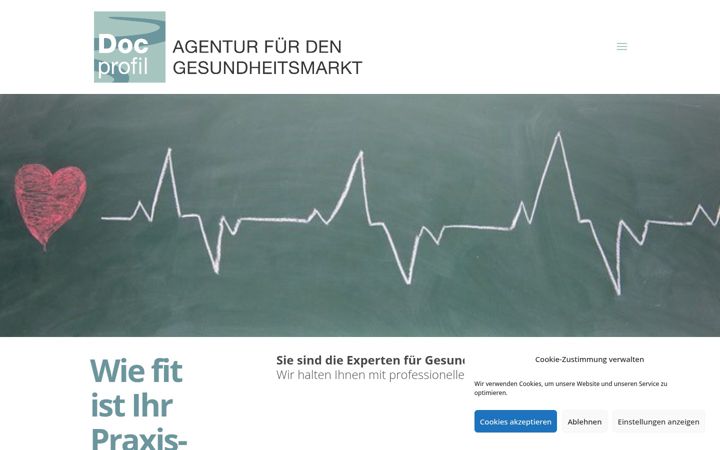 Screenshot of doc-profil.de