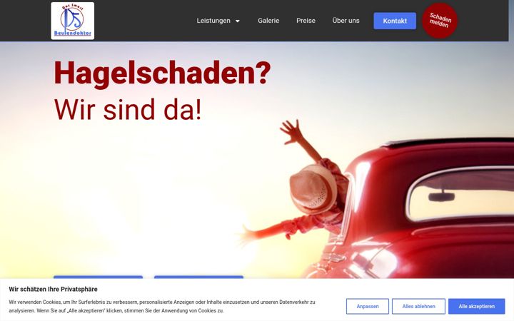 Posnetek zaslona doc-smartrepair.de