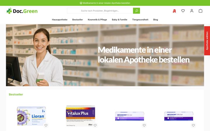 Screenshot of doc.green