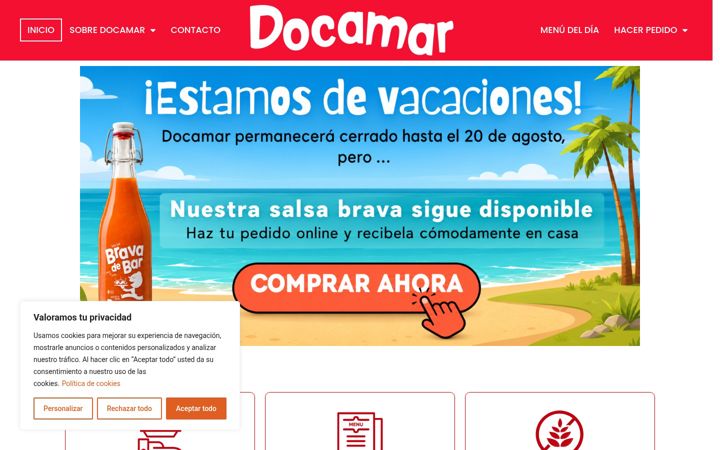 Screenshot of docamar.com