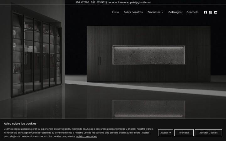 Screenshot of docasanctipetri.com
