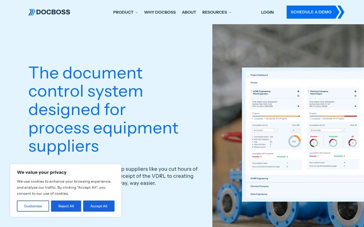 Screenshot of docboss.com