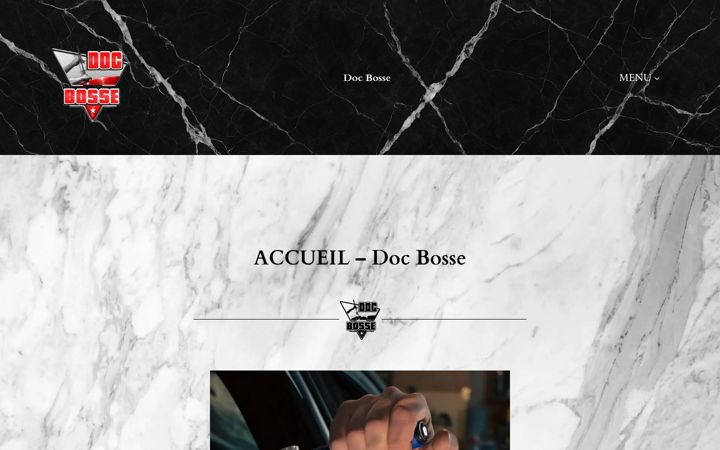 Screenshot of docbosse.fr