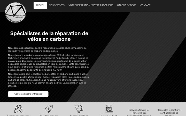 Screenshot of doccarbone.fr