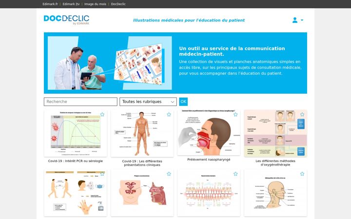 Zrzut ekranu docdeclic.fr
