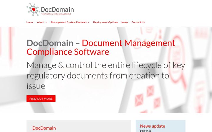 Screenshot of docdomain.com
