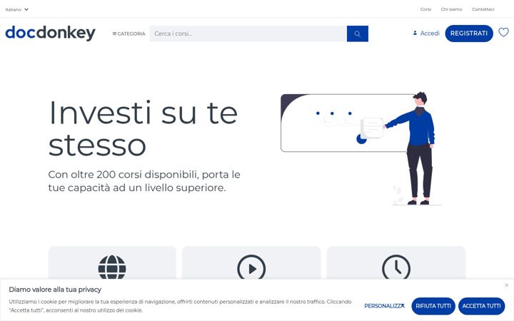 Screenshot of docdonkey.com