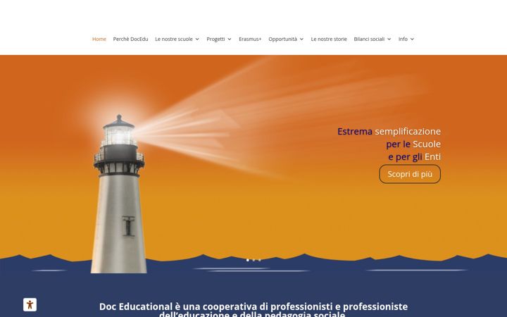 Screenshot of doceducational.it