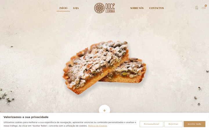 Screenshot of docelourinha.pt