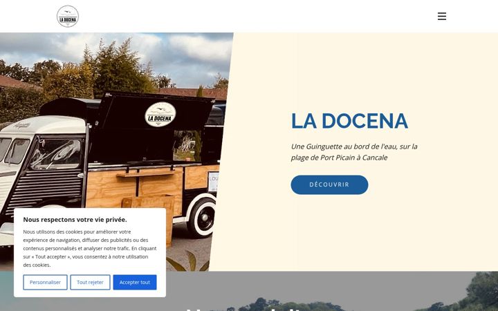 Screenshot of docena.fr