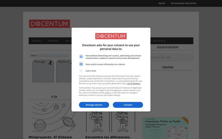 Screenshot of docentum.com