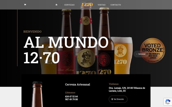 Screenshot of docesetenta.com