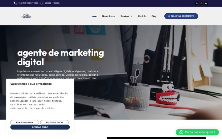 Screenshot of docespiazentin.com
