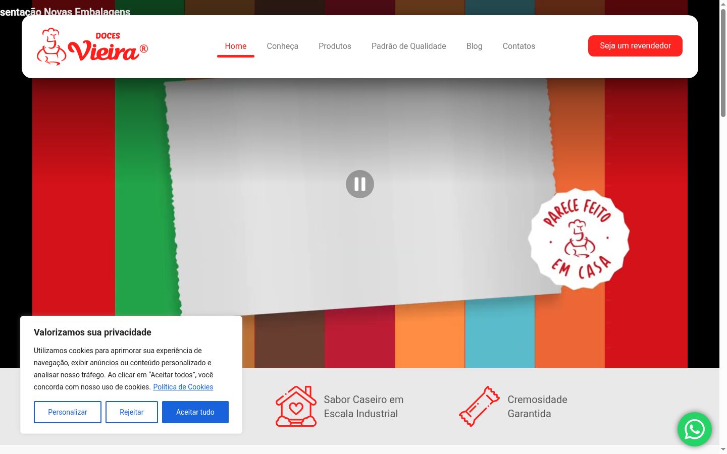 Screenshot van de toestemmingsbanner zoals getoond vóór enige interactie