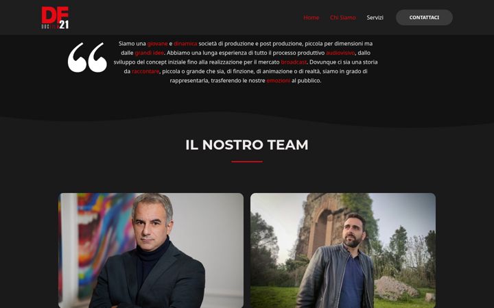Screenshot of docfilm21.it