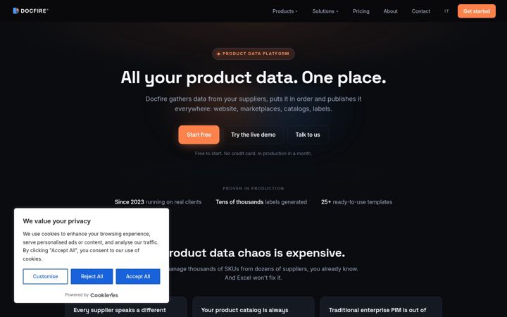 Screenshot of docfire.so