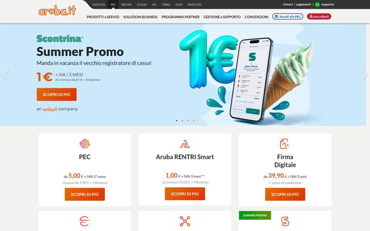 Posnetek zaslona docfly.it
