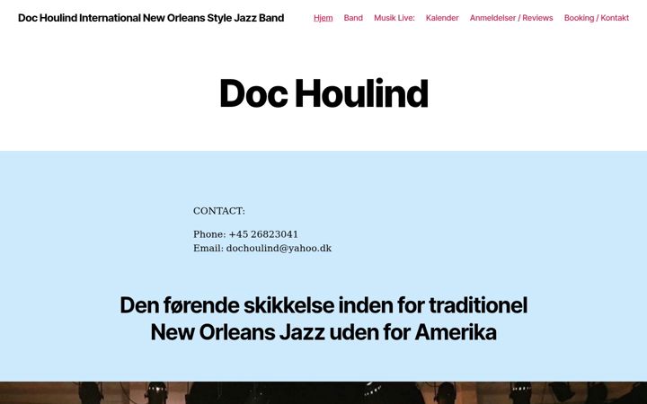 Screenshot of dochoulind.dk