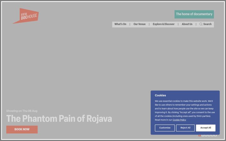Screenshot of dochouse.org