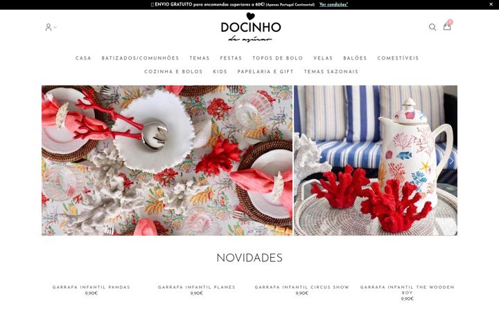 Screenshot of docinhodeacucar.com