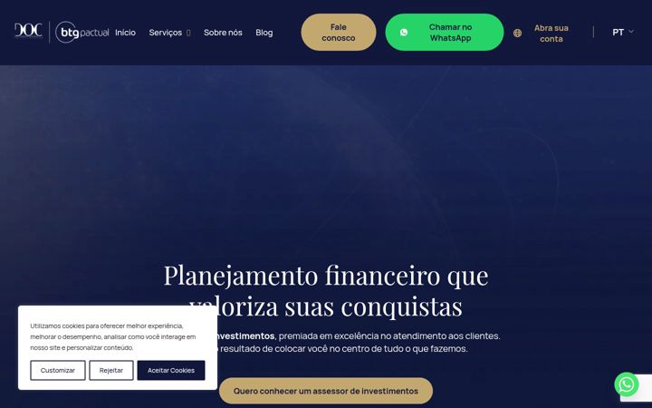 Screenshot of docinvestimentos.com.br