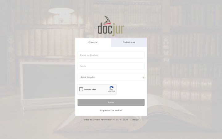 Capture d'écran de docjur.com.br