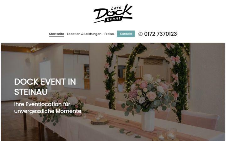 Screenshot of dock-event.de