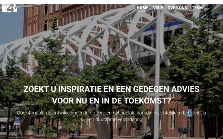 Screenshot of dock4advies.nl