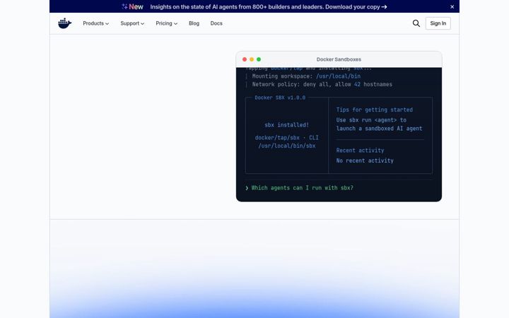 Skærmbillede af docker.com