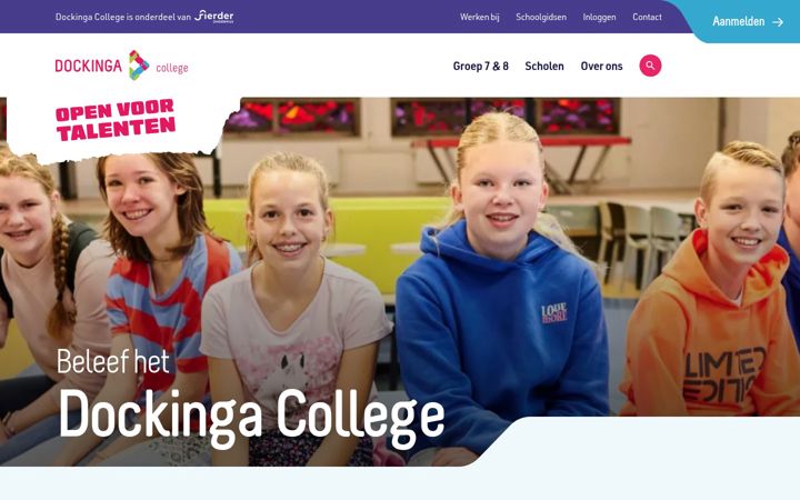 Screenshot of dockinga.nl