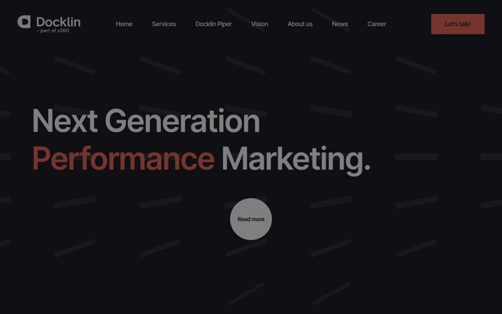 Screenshot of docklin.com