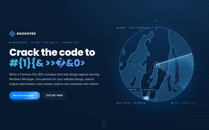 Kuvakaappaus sivustosta docksyde.co