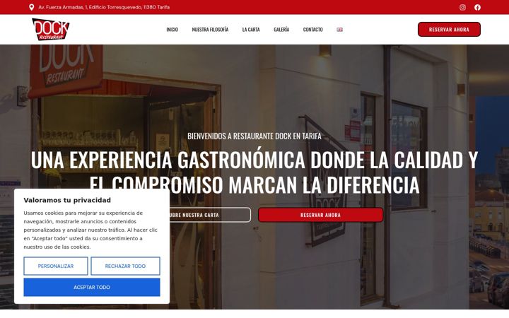 Screenshot of docktarifa.com