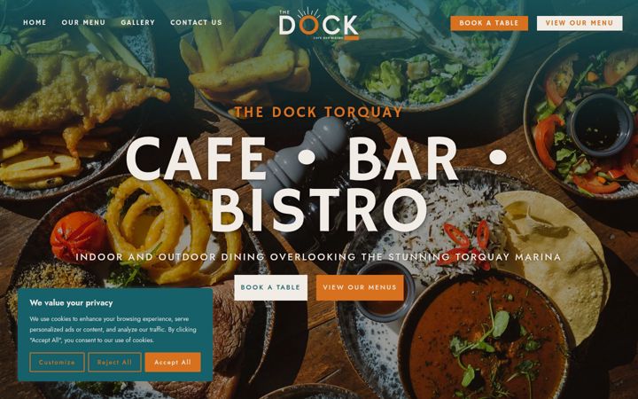 Screenshot of docktorquay.co.uk