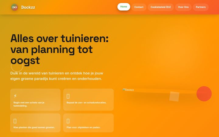Screenshot of dockzz.nl