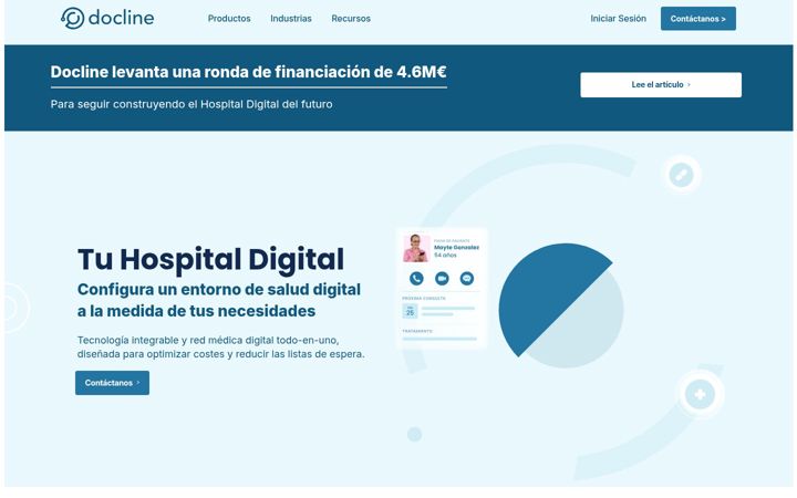 Screenshot of docline.es
