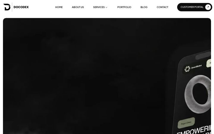 Screenshot of docodex.com
