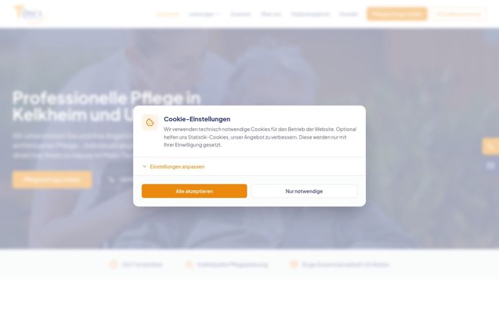 Screenshot of docs-pflegedienst.de