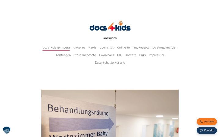 Screenshot ta' docs4kids.de