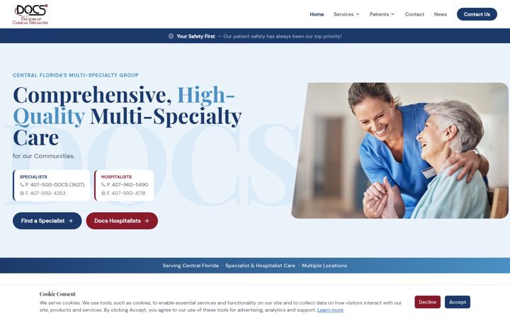 Screenshot of docsaco.com