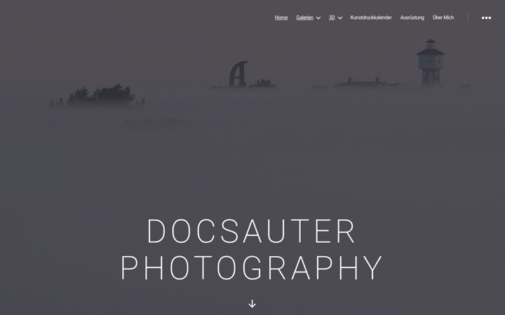 Screenshot of docsauterphotography.de