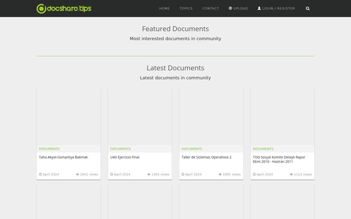 Screenshot of docshare.tips