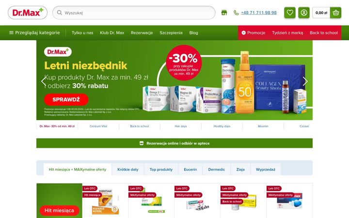 Screenshot van docsimon.pl
