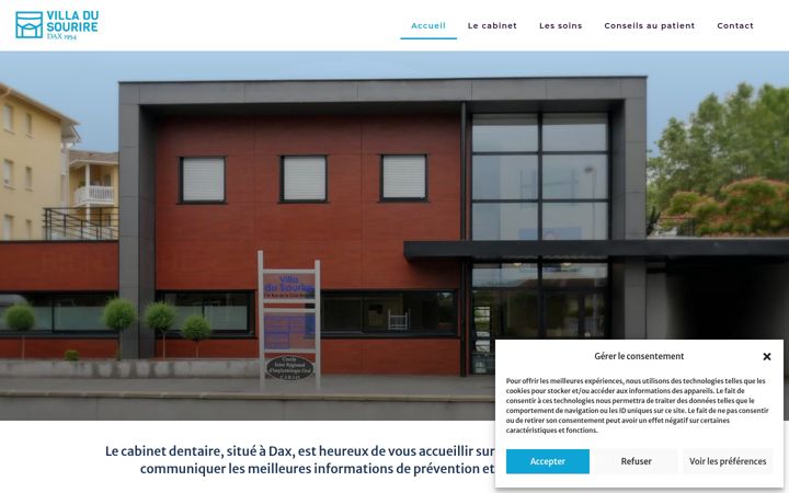 Screenshot von docteur-antoine-chicaud.chirurgiens-dentistes.fr
