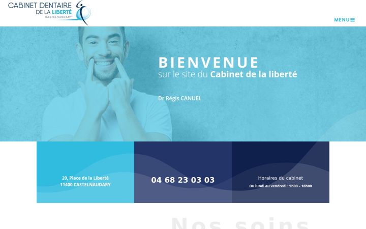 Screenshot von docteur-canuel-regis.chirurgiens-dentistes.fr