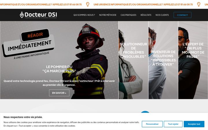 Screenshot of docteur-dsi.com