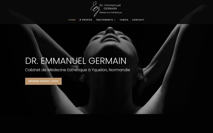 Zrzut ekranu docteur-emmanuel-germain.fr